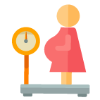 孕期體重增長表